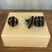 The Acrylic Jumbo Stripped Ring - BERNA PECI JEWELRY