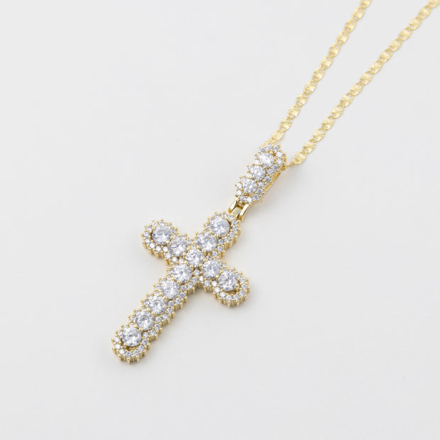 The Cluster Icy Cross - BERNA PECI JEWELRY