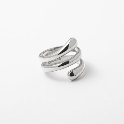 The Silver Wrap Ring - BERNA PECI JEWELRY