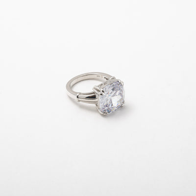 The Silver Stone Icy Ring - BERNA PECI JEWELRY