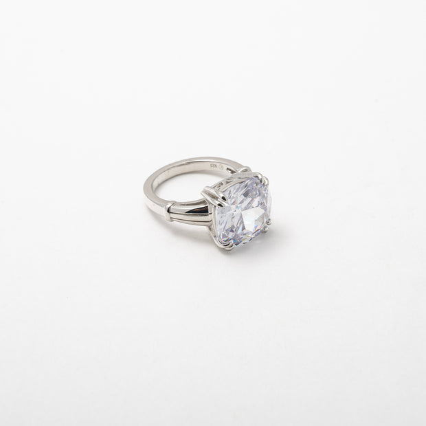The Silver Stone Icy Ring - BERNA PECI JEWELRY