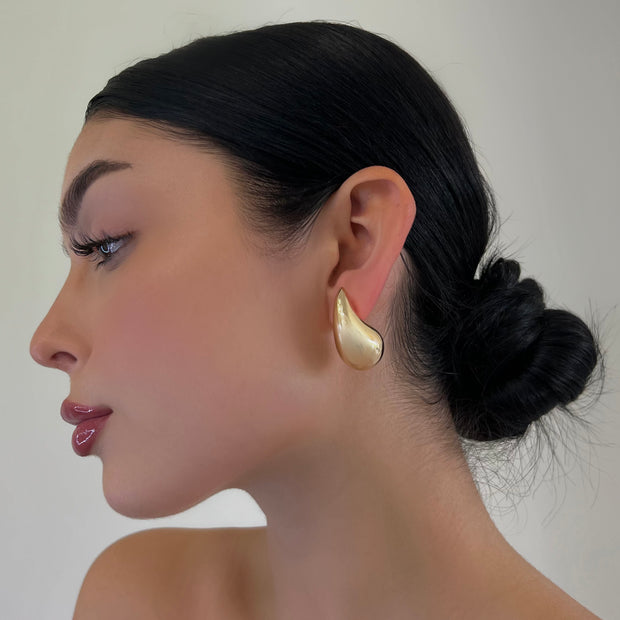 The New Gold Large Drip Earrings - BERNA PECI JEWELRY