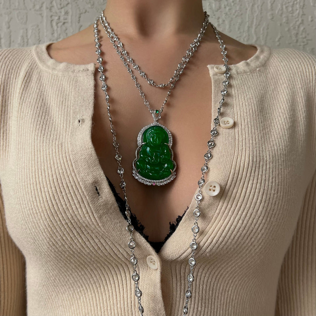Cressida 3 Bead Chain – Buddha Jewelry