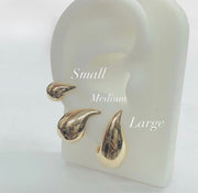 Small Gold Drop Earring - BERNA PECI JEWELRY