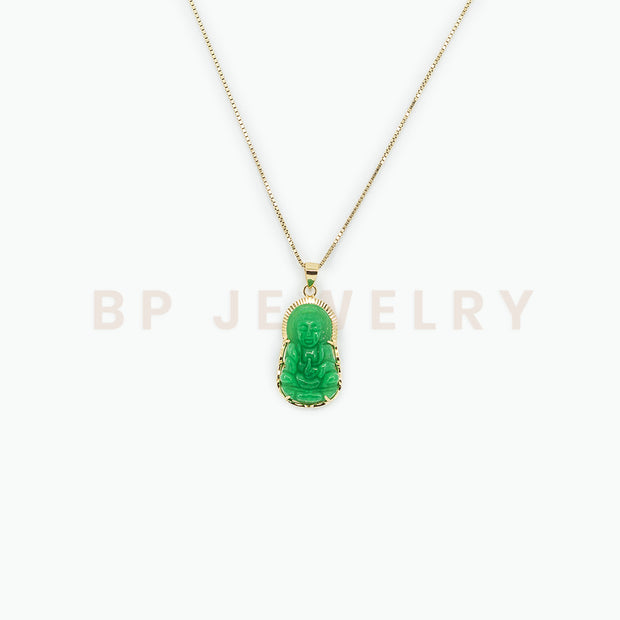 New Peace Jade Necklace - BERNA PECI JEWELRY