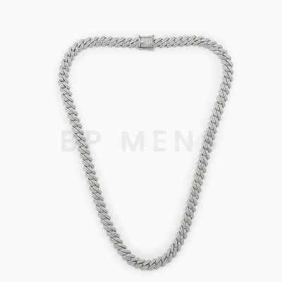 Mens Custom Silver Cuban - BERNA PECI JEWELRY