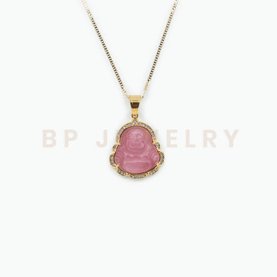 Pink Buddha Chain - BERNA PECI JEWELRY