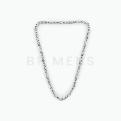 Unique Mens Silver Chain - BERNA PECI JEWELRY