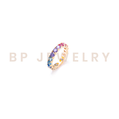 Gold Rainbow Ring - BERNA PECI JEWELRY