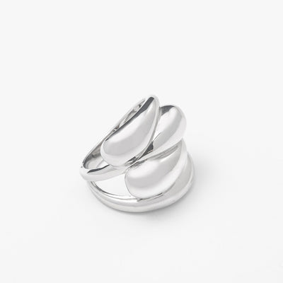 Silve Collection Abstract Ring - BERNA PECI JEWELRY