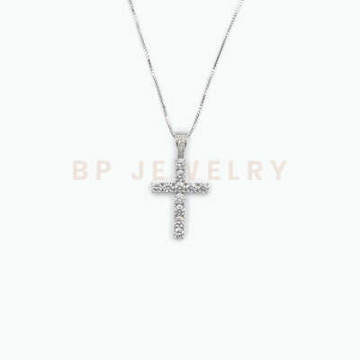 Mini Diamond Cross - BERNA PECI JEWELRY