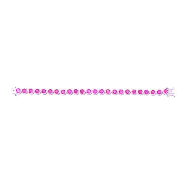 Hot Pink Princess Bracelet - BERNA PECI JEWELRY