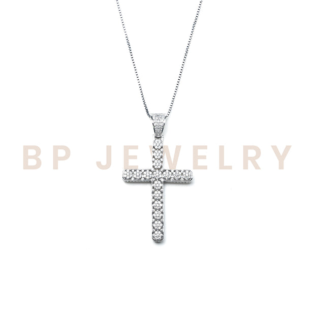 Classic Sterling Silver Cross - BERNA PECI JEWELRY