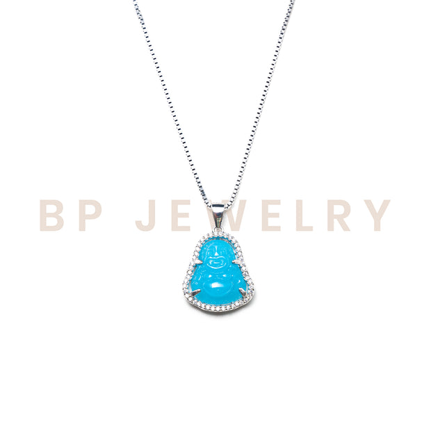 Mini Baby Blue Buddha - BERNA PECI JEWELRY