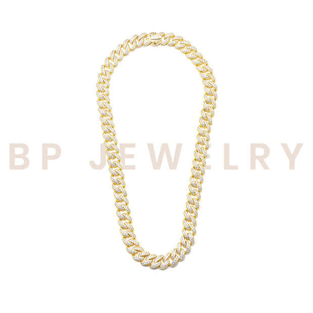 Gold Diamond Cuban Link - BERNA PECI JEWELRY