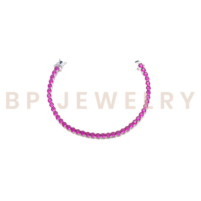 Classic Hot Pink Tennis Bracelet - BERNA PECI JEWELRY