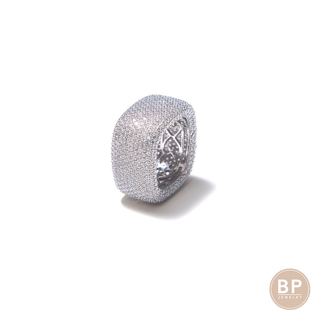 BP Square Ice Ring - BERNA PECI JEWELRY