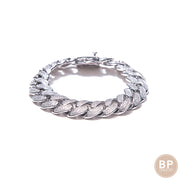 Cuban Silver Bracelet - BERNA PECI JEWELRY