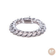 Cuban Silver Bracelet - BERNA PECI JEWELRY