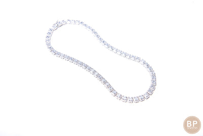 Classic Square Diamond Necklace - BERNA PECI JEWELRY