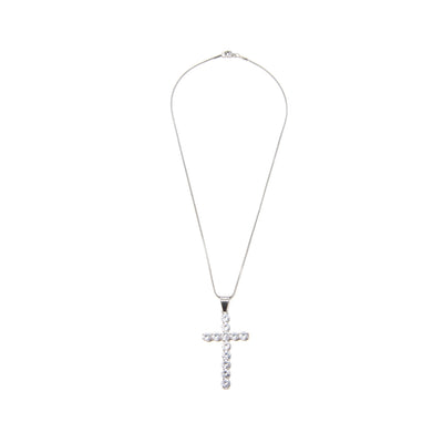 BP Large Brass Cross Necklace - BERNA PECI JEWELRY