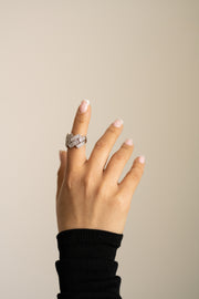 The Silver Chandelier Ring - BERNA PECI JEWELRY