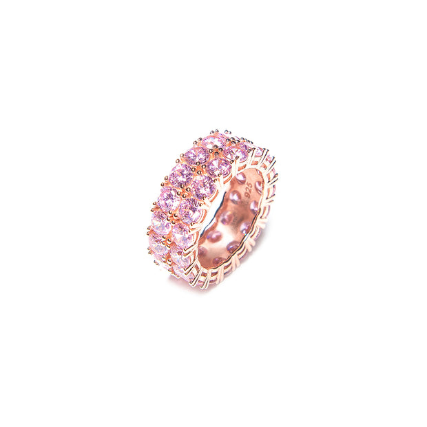 Barbie Pink Double Up Ring - BERNA PECI JEWELRY