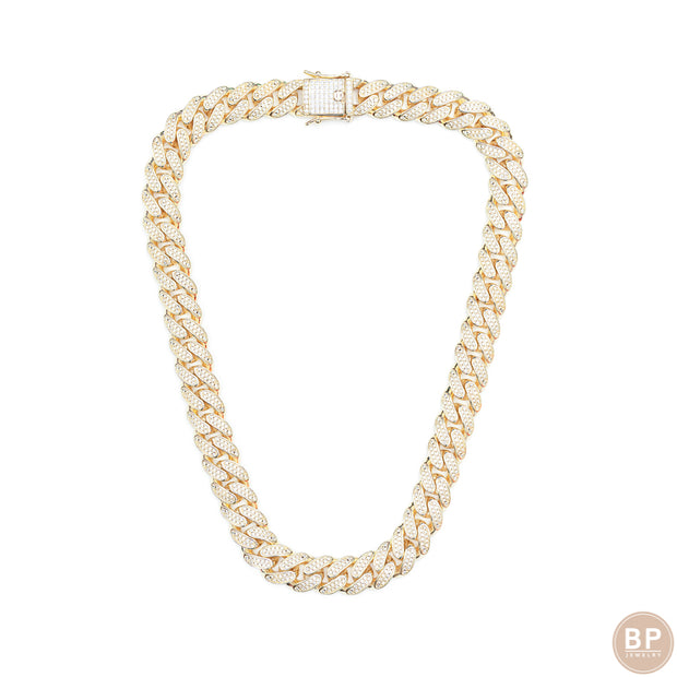 New 16" Gold Ice Link - BERNA PECI JEWELRY