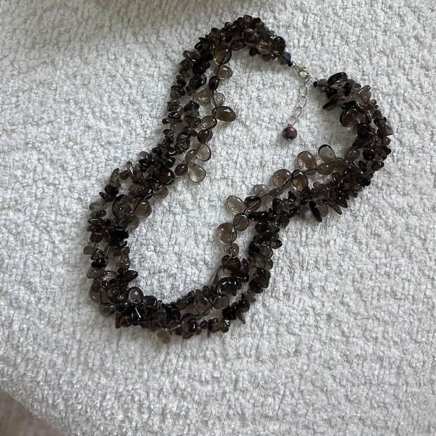 Onyx Cleansing and Strength Necklace - BERNA PECI JEWELRY