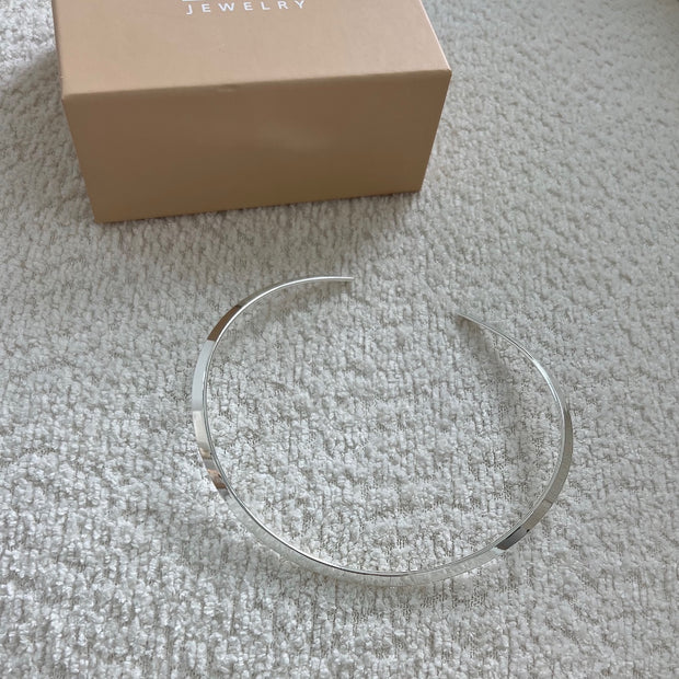 Everyday Chrome Neck Wrap - BERNA PECI JEWELRY