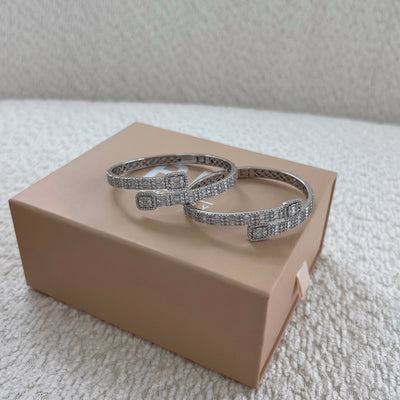 The Icy Baguette Bracelet Wrap - BERNA PECI JEWELRY