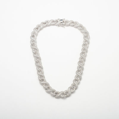 Infinity Ice Cuban - BERNA PECI JEWELRY