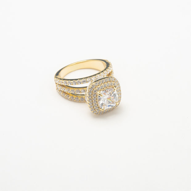 Taken Gold Iced Out Ring - BERNA PECI JEWELRY