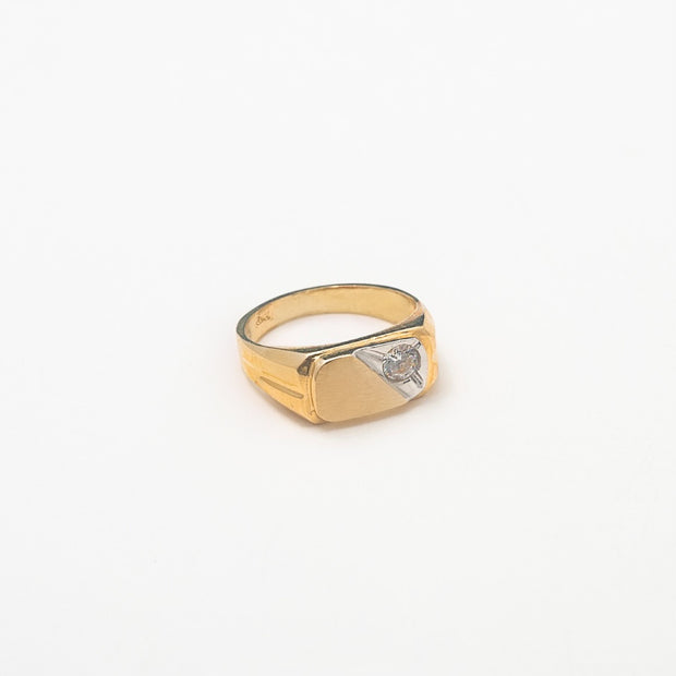 10K Solid Gold Ring - BERNA PECI JEWELRY
