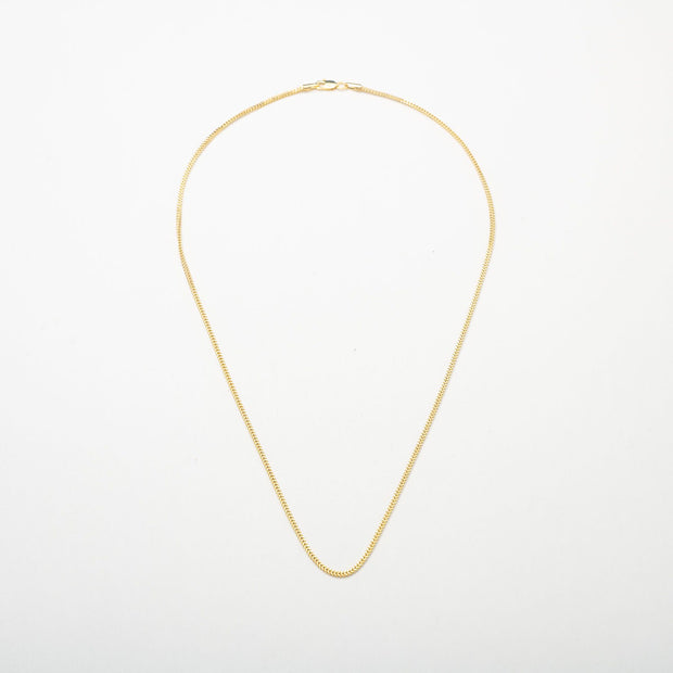 10K Solid Gold Pendant Chain - BERNA PECI JEWELRY