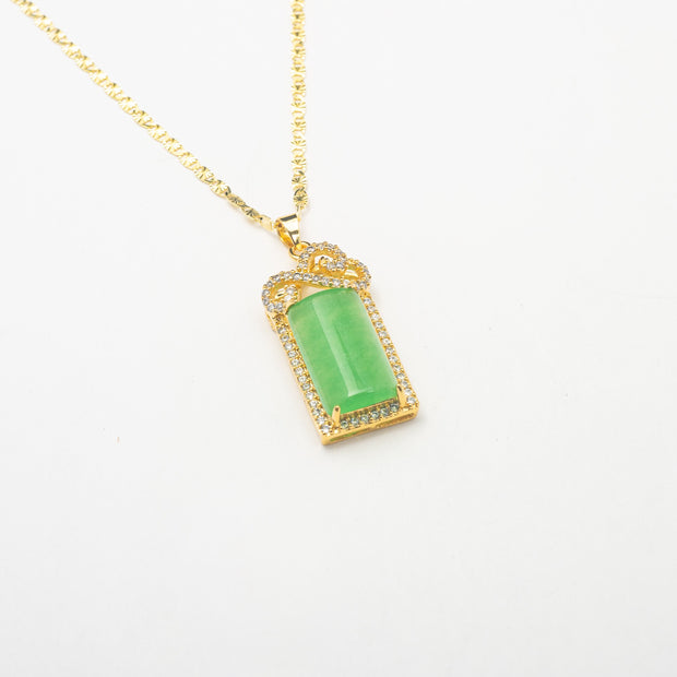 The Jade Necklace - BERNA PECI JEWELRY