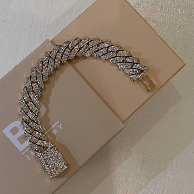 New The BP Gold Cuban Bracelet - BERNA PECI JEWELRY