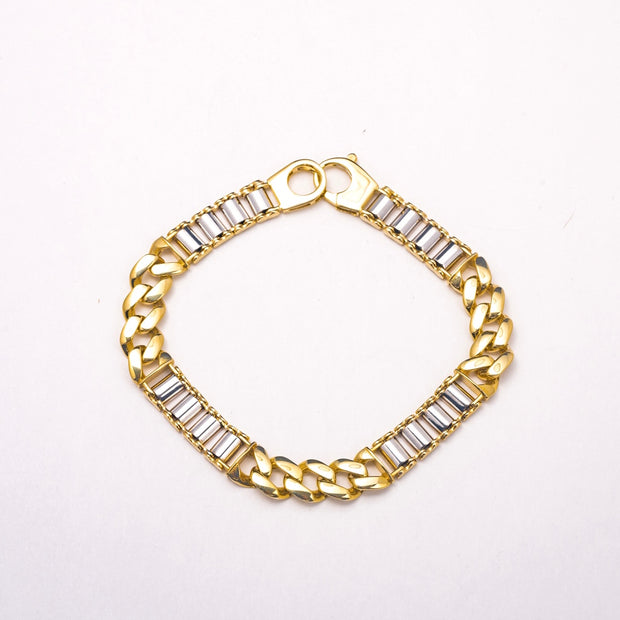 New Essential Links 10K Solid Gold Bracelet - BERNA PECI JEWELRY