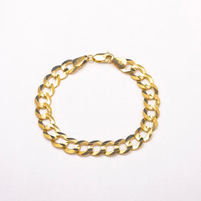 New Thick Essentials 10K Solid Gold Bracelet - BERNA PECI JEWELRY