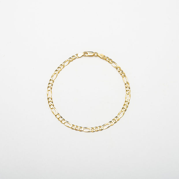 Classic Gold Italy Anklet - BERNA PECI JEWELRY