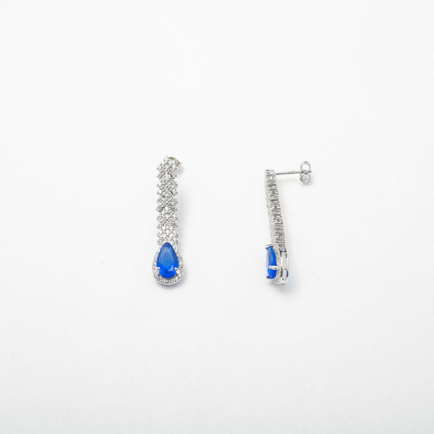 Sapphire Elegant Earrings - BERNA PECI JEWELRY