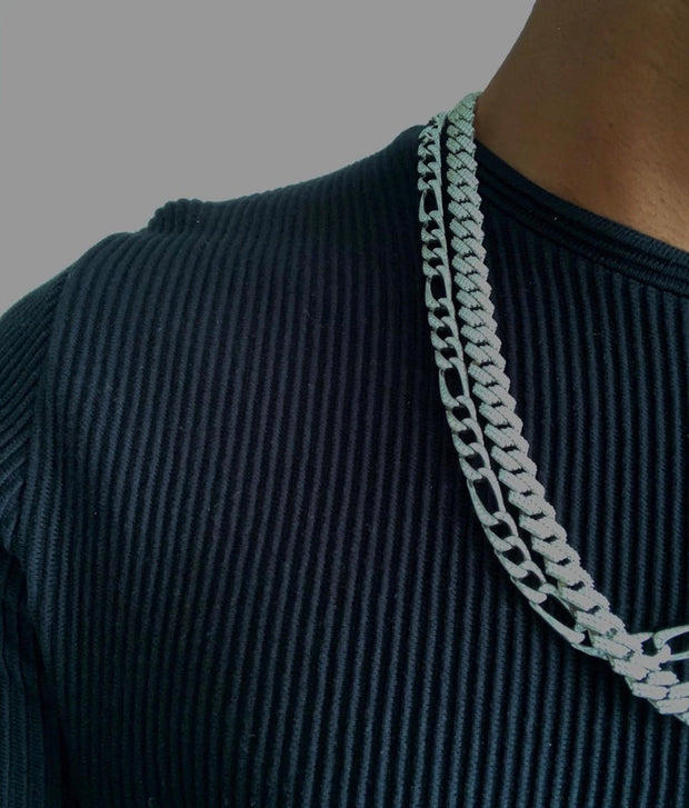 Custom BP Mens Silver Chain - BERNA PECI JEWELRY