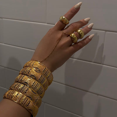 The Gold Bangle Season Bracelet - BERNA PECI JEWELRY