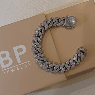 The BP Silver Cuban Bracelet - BERNA PECI JEWELRY