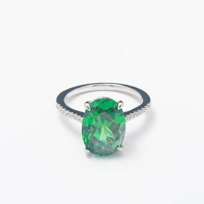 Single Emerald Band - BERNA PECI JEWELRY