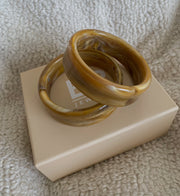Mocha Swirl Bangle - BERNA PECI JEWELRY