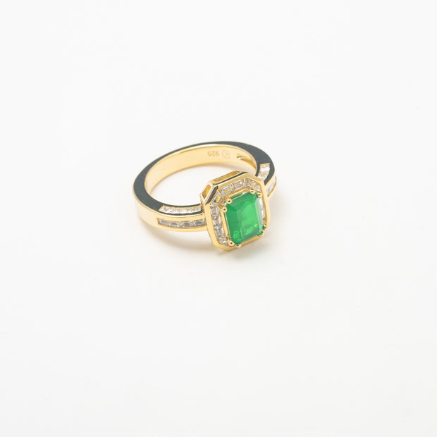 NY Emerald Baguette Band - BERNA PECI JEWELRY