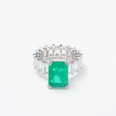 New Wifey Emerald Band - BERNA PECI JEWELRY