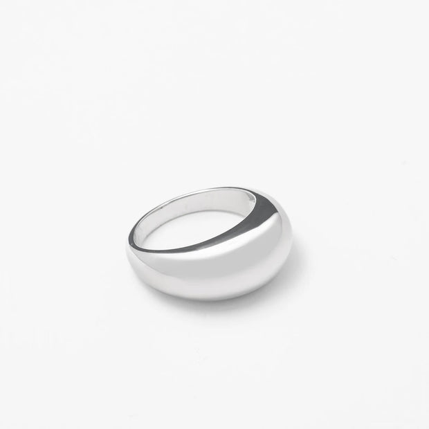Silver Collection Solid Ring - BERNA PECI JEWELRY